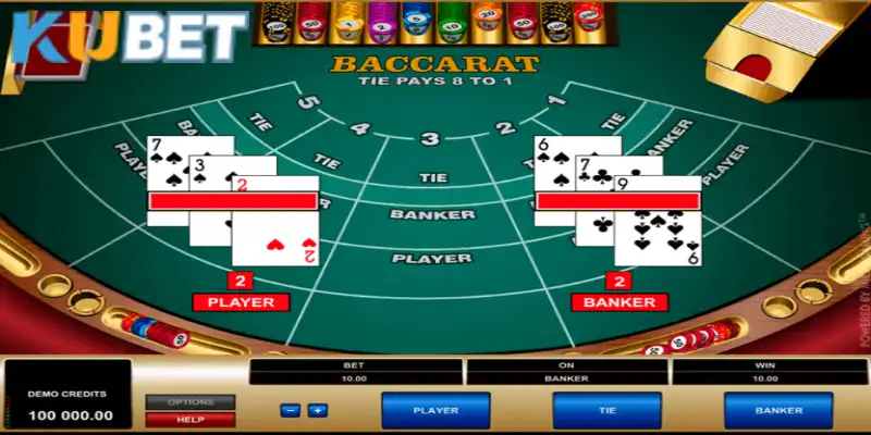 Bài Baccarat VIP mang đến nhiều trải nghiệm tuyệt vời tại Kubet