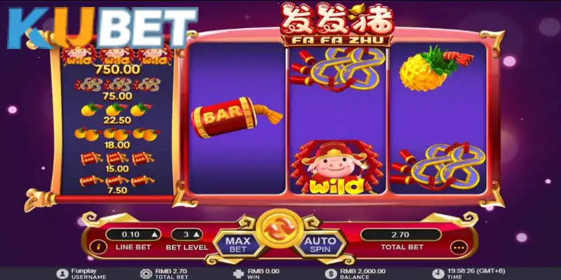 Payline là yếu tố rất quan trọng trong nổ hũ Kubet